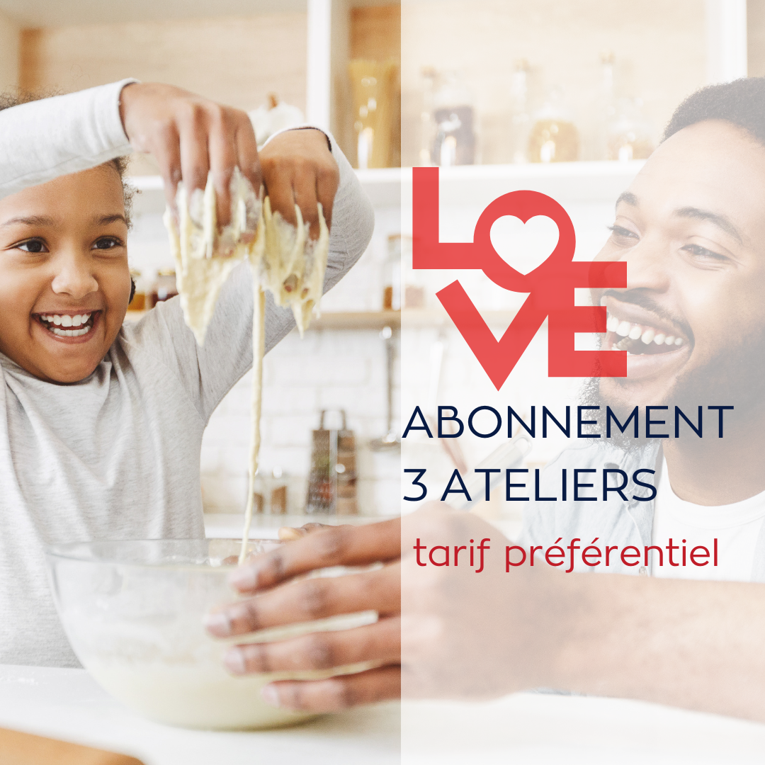 ABONNEMENT POUR 3 ATELIERS BÎNOMES