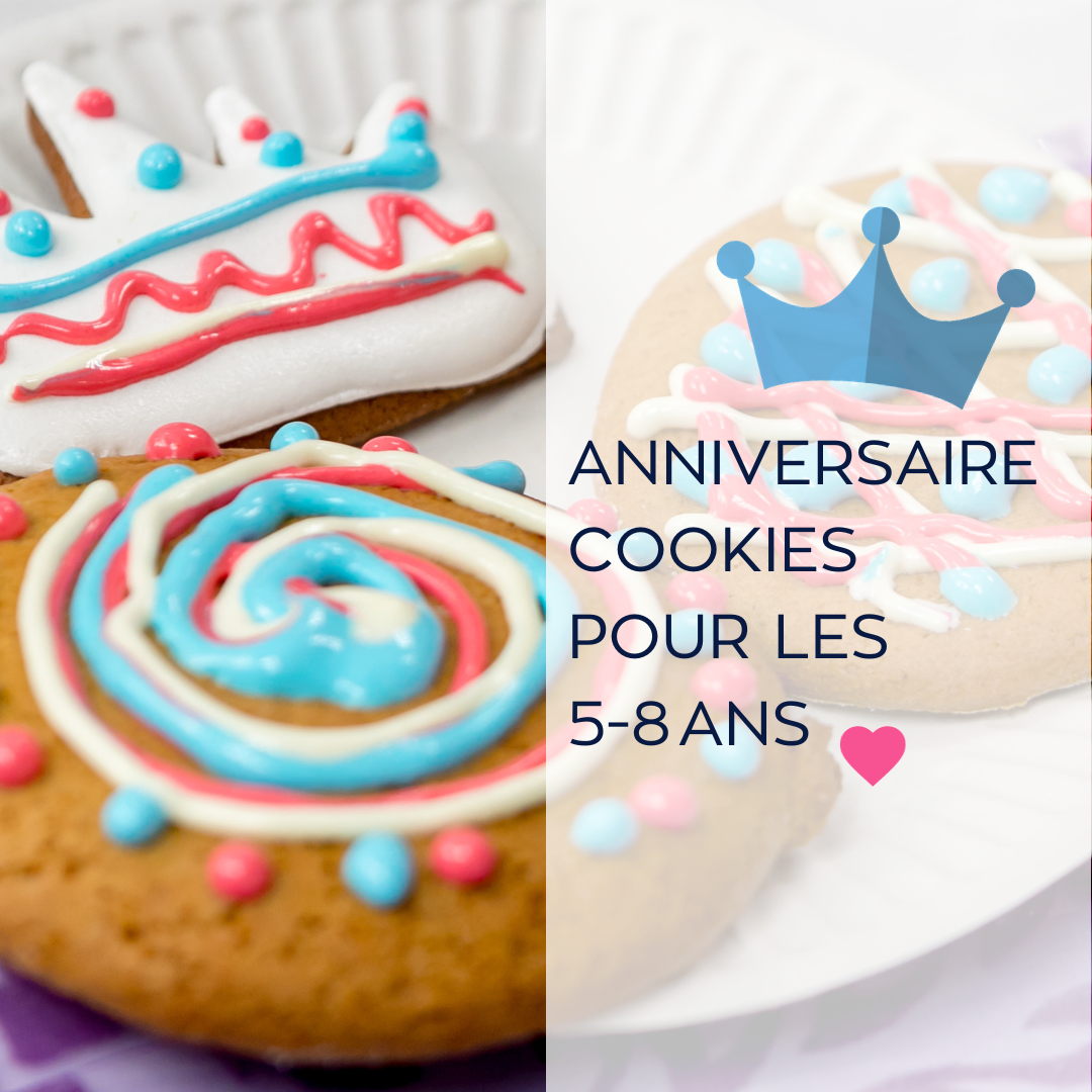 ANNIVERSAIRE COOKIES 5-8 ANS le mer 4.03